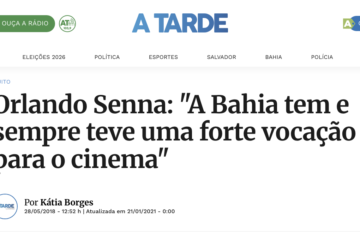 Jornal A Tarde – 27/05/2018